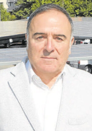 Javier Zurbano, delegado de UNEF, y gerente de Aresol Renovables.